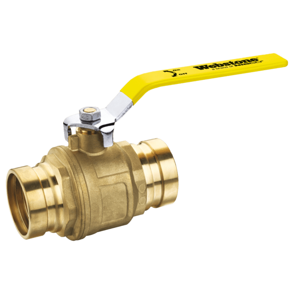 Webstone Ball Valve Pro-Connect Press Brass 2-1/2" Full Port Forged | 81708W
