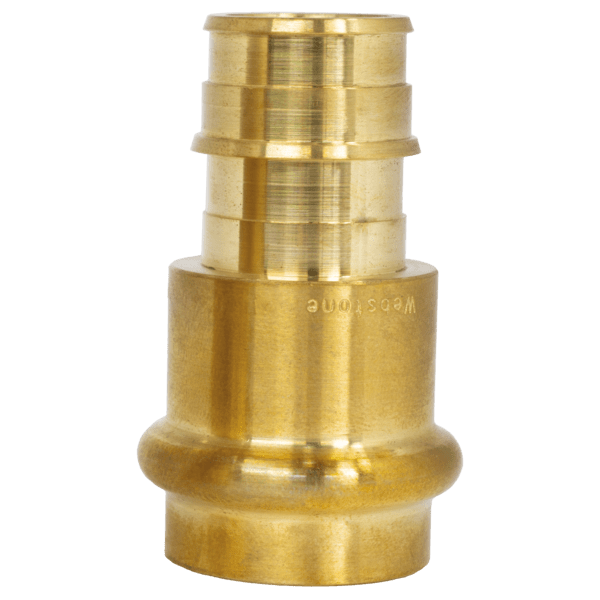 WEBSTONE 1 PRS x F1960 LF BR PEX TRNS FITTING 1" | H-36804W