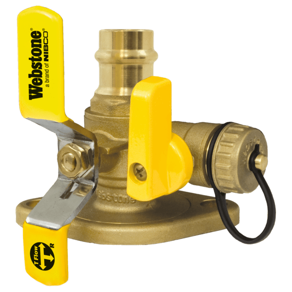 Webstone Isolator Brass 1" Full Port Forged | H-51414HV