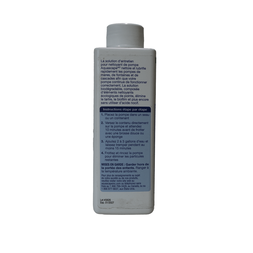 Aqs Pump Cleaner Solution 8 Oz