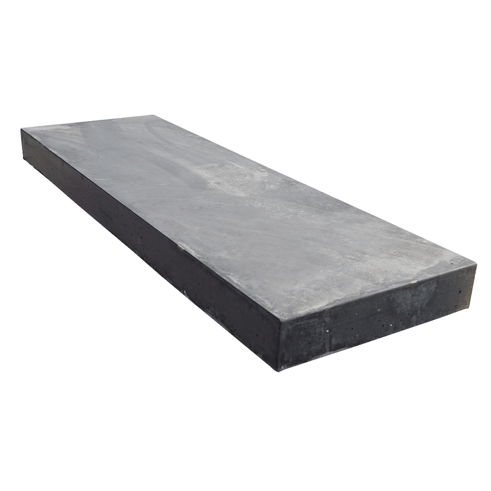 Smooth Alpine Paver, 12" x 36" x 2-1/2", Graphite, 24 ea/pallet