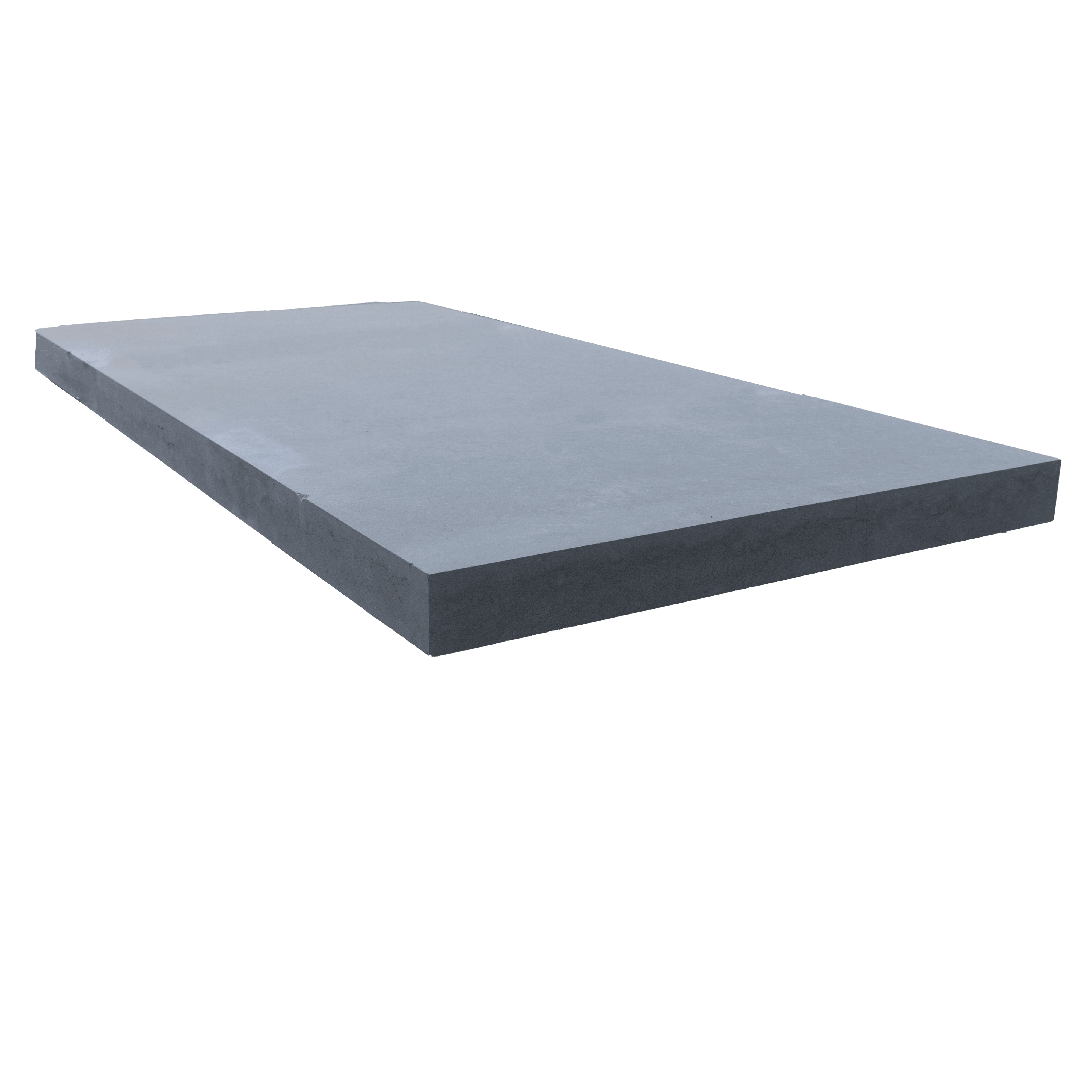 Lueders Honed Slab Honed- Sawn All 4 Sides, Charcoal, 24" X 48" X 2-1/4"