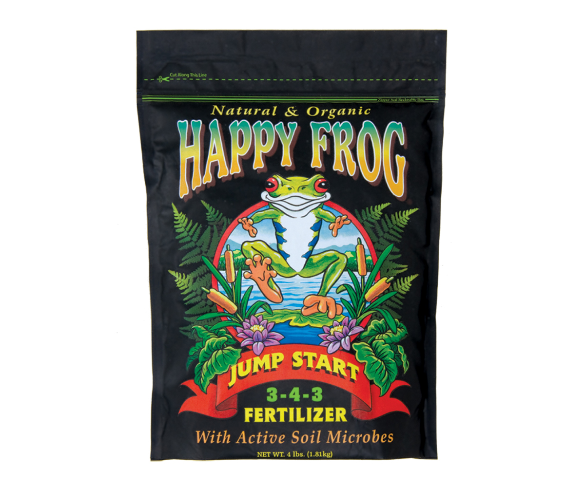 FoxFarm Happy Frog&reg; Jump Start with Mycorrhizae & Humic Acid, 3-4-3 Fertilizer, 4 lbs