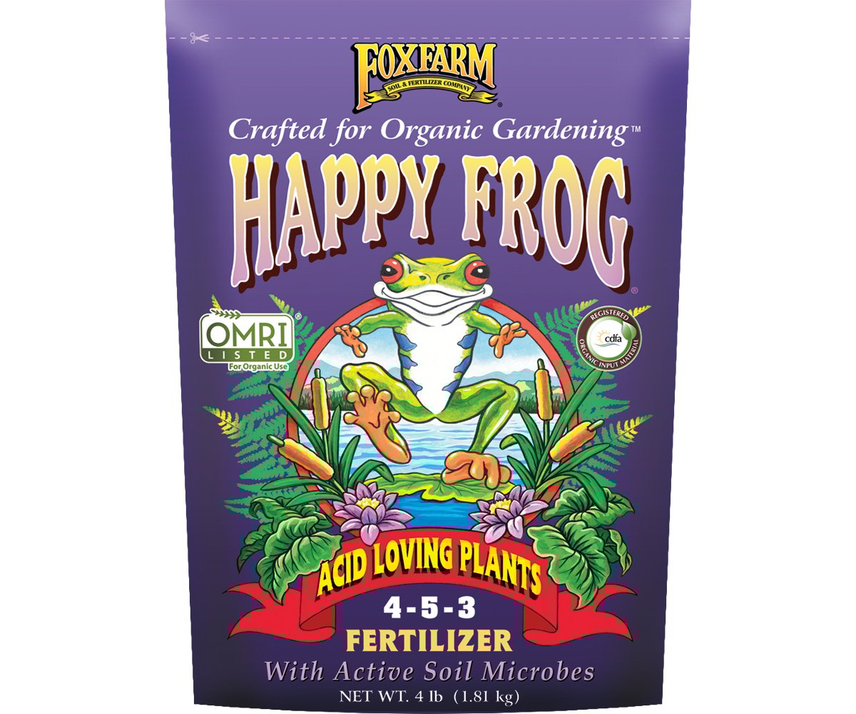 FoxFarm Happy Frog&reg; Acid Loving Plants Fertilizer, 4 lb bag
