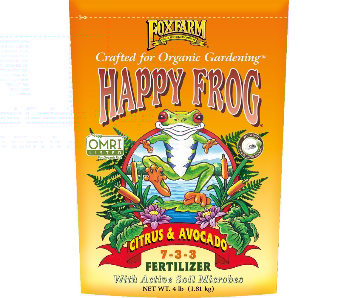 FoxFarm Happy Frog&reg; Citrus & Avocado Fertilizer, 4 lb bag