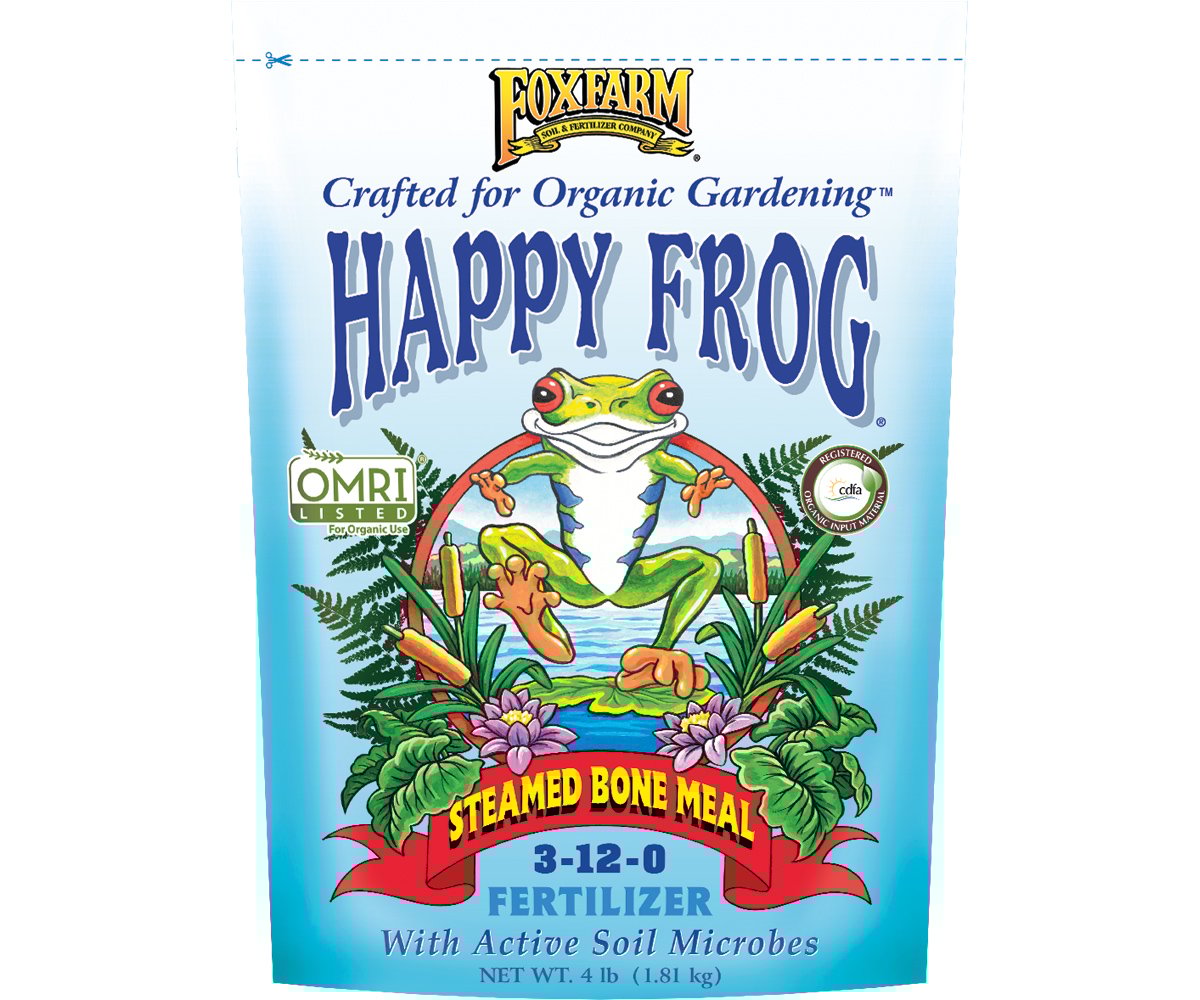 FoxFarm Happy Frog&reg; Steamed Bone Meal Fertilizer, 4 lb bag