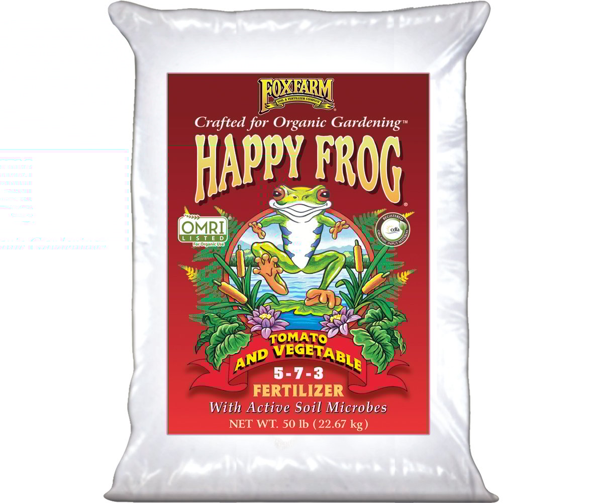 FoxFarm Happy Frog&reg; Tomato & Vegetable Fertilizer, 50 lb bag