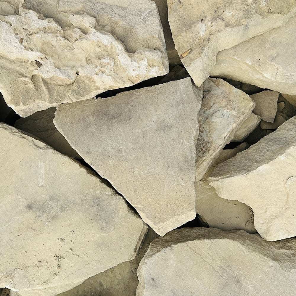 Sandstone Patio Flag, 2"-2.5"