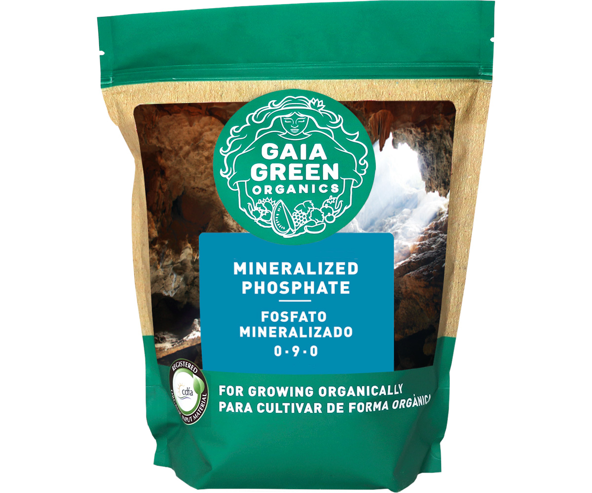 Gaia Green Organics Mineralized Phosphate, 2 kg Pouch