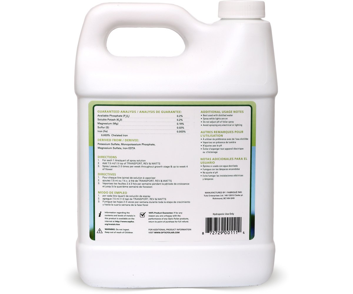 Optic Foliar WATTS, 1 L