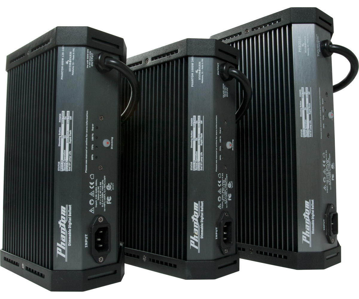 Phantom II Digital Ballast, 1000W, 240V Dimmable