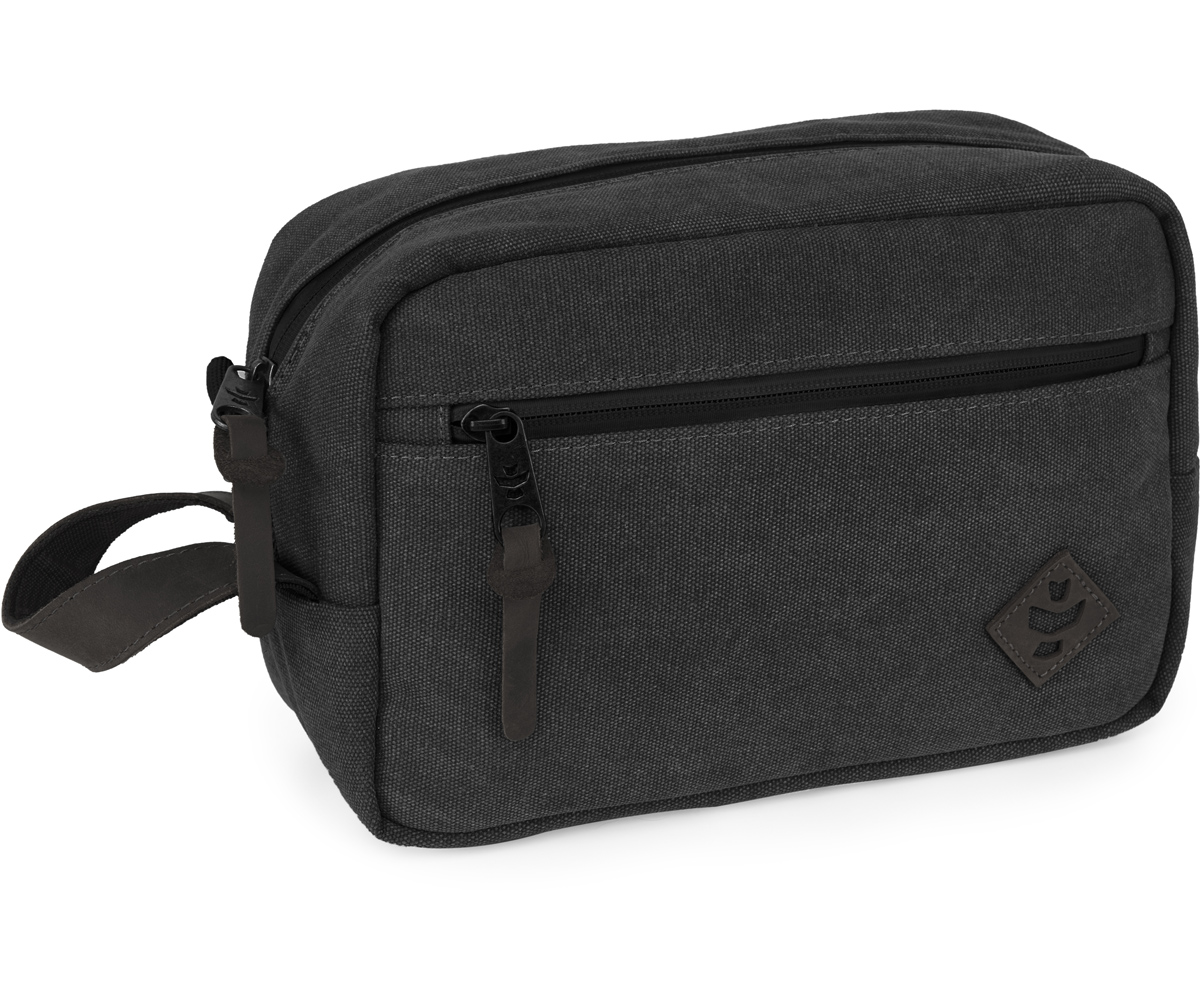 Revelry Supply The Stowaway Toiletry Kit, Smoke