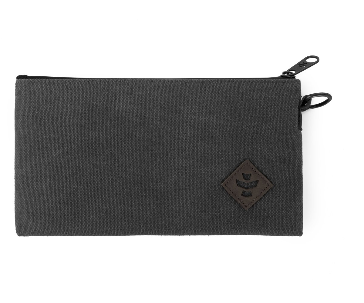Revelry Supply The Broker Zippered Money Bag, Smoke