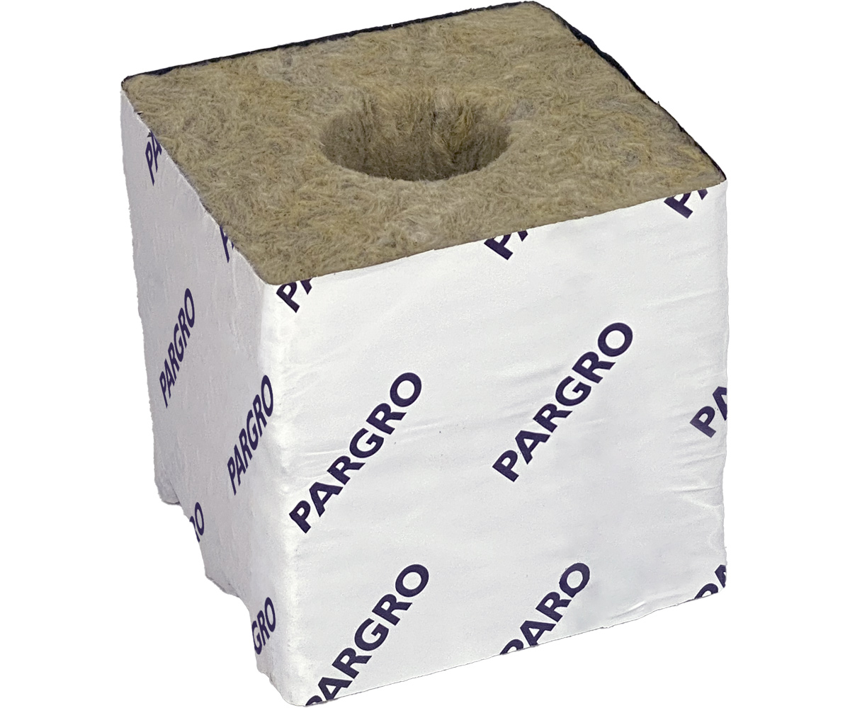 Pargro PAR10 Large 4", 4" x 4" x 4" w/ Hole, Strip, case of 144