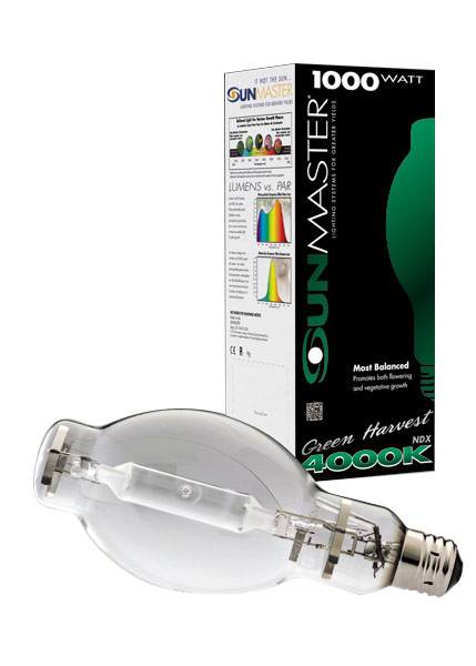 Sunmaster Green Harvest Pulse Start Metal Halide (MH) Lamp, 1000W