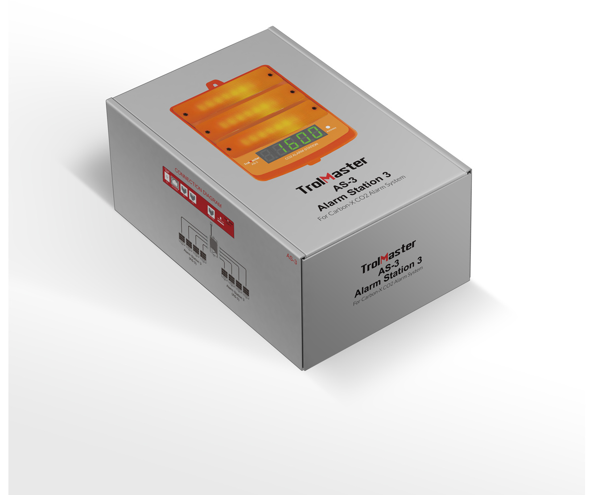 TrolMaster CO2 Alarm Station (Amber light) (AS-3)