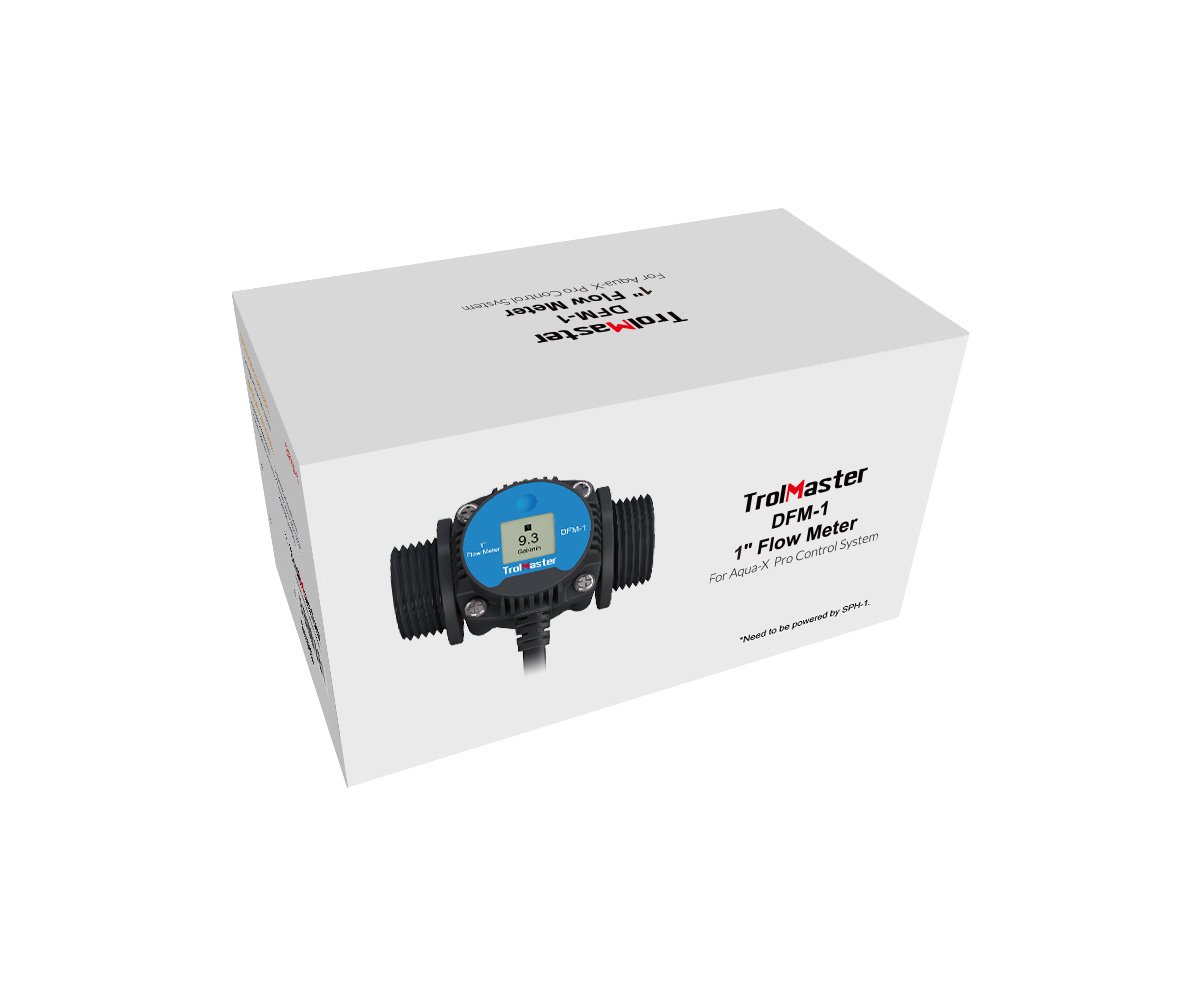 TrolMaster Digital Flow Meter to the Controller for Aqua-X Pro only (DFM-1)
