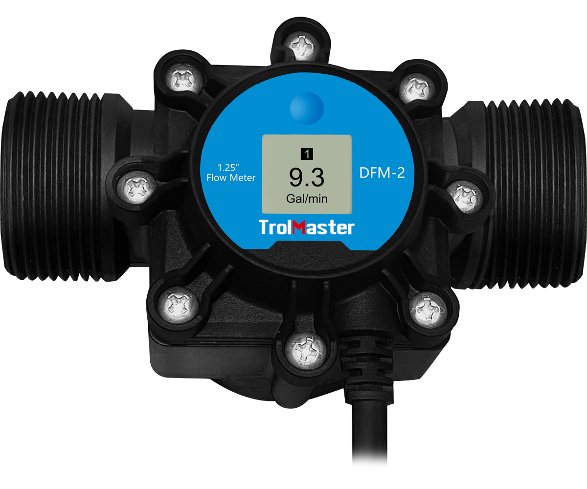 TrolMaster 1.25" Digital Flow Meter (DFM-2)