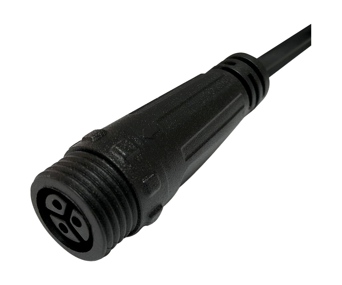 TrolMaster RJ12 to Threaded Waterproof Connector Converter Cable (ECS-3)