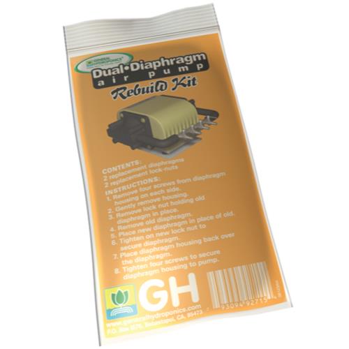 GH Dual Diaphragm Air Pump Rebuild Kit (5/Cs)