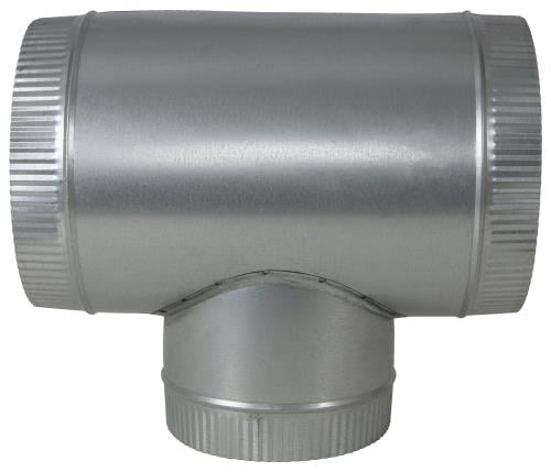 Ideal-Air Galvanized Tee Branch 10 in x 10 in x 8 in (6/Cs)