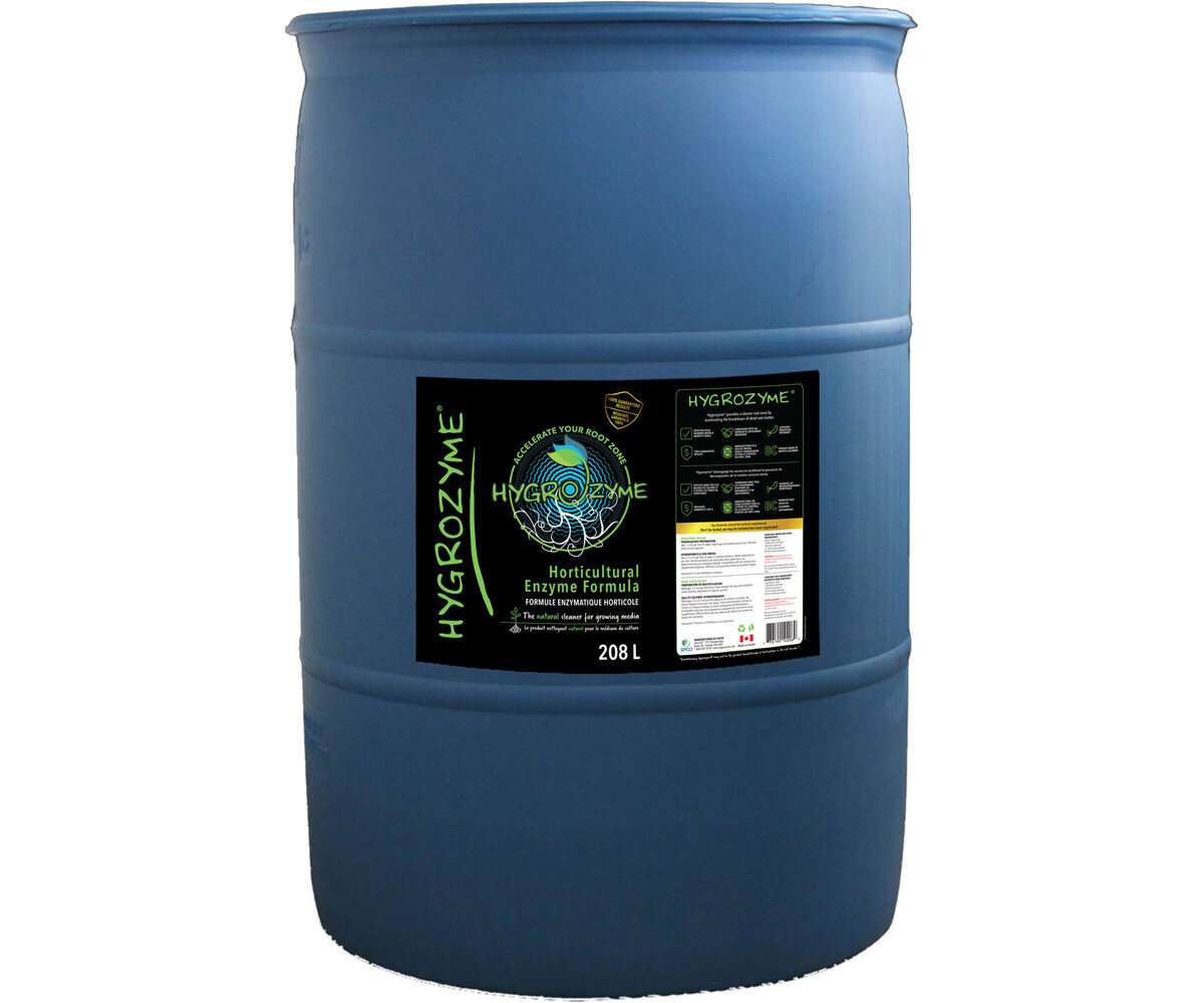 Hygrozyme Horticultural Enzyme Formula, 208 L