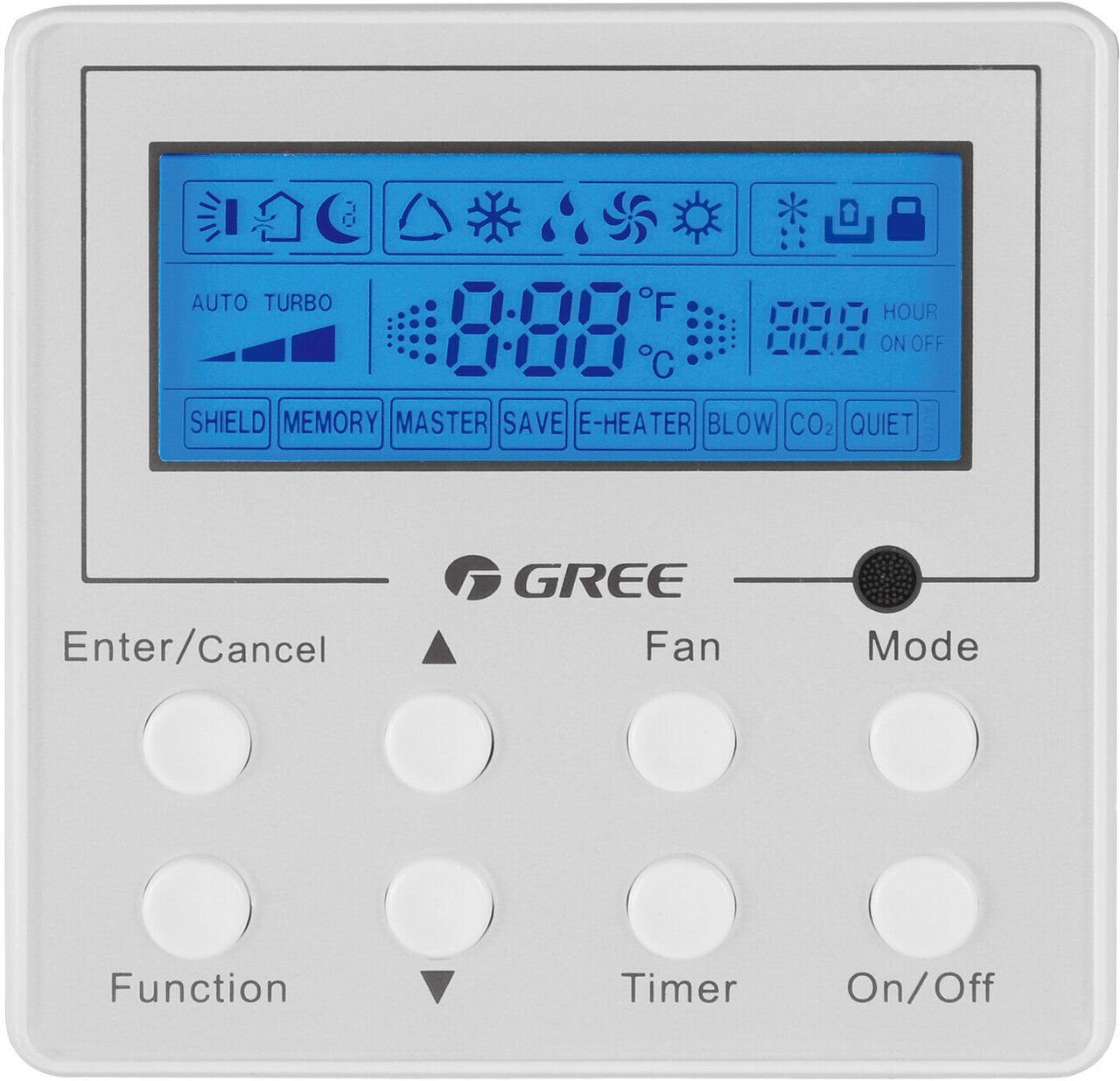 GREE XK41 Wired Controller with Backlight