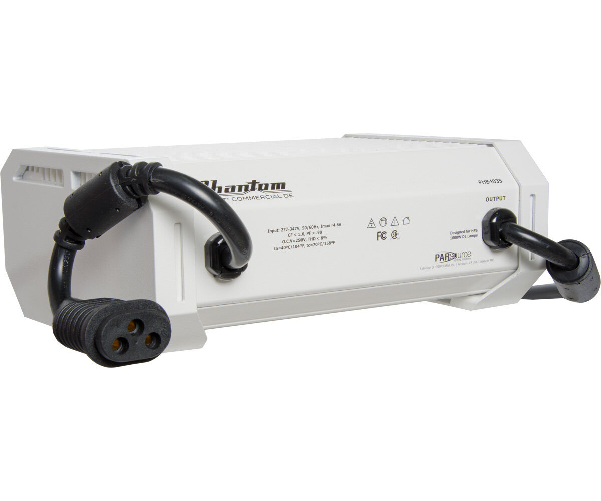Phantom Commercial Double-Ended Digital Ballast - HPS, 1000W, 277V/347V