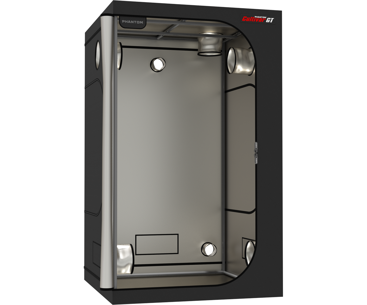 PHANTOM Cultivar GT44, 4X4 Grow Tent, 48” X 48” X 80”