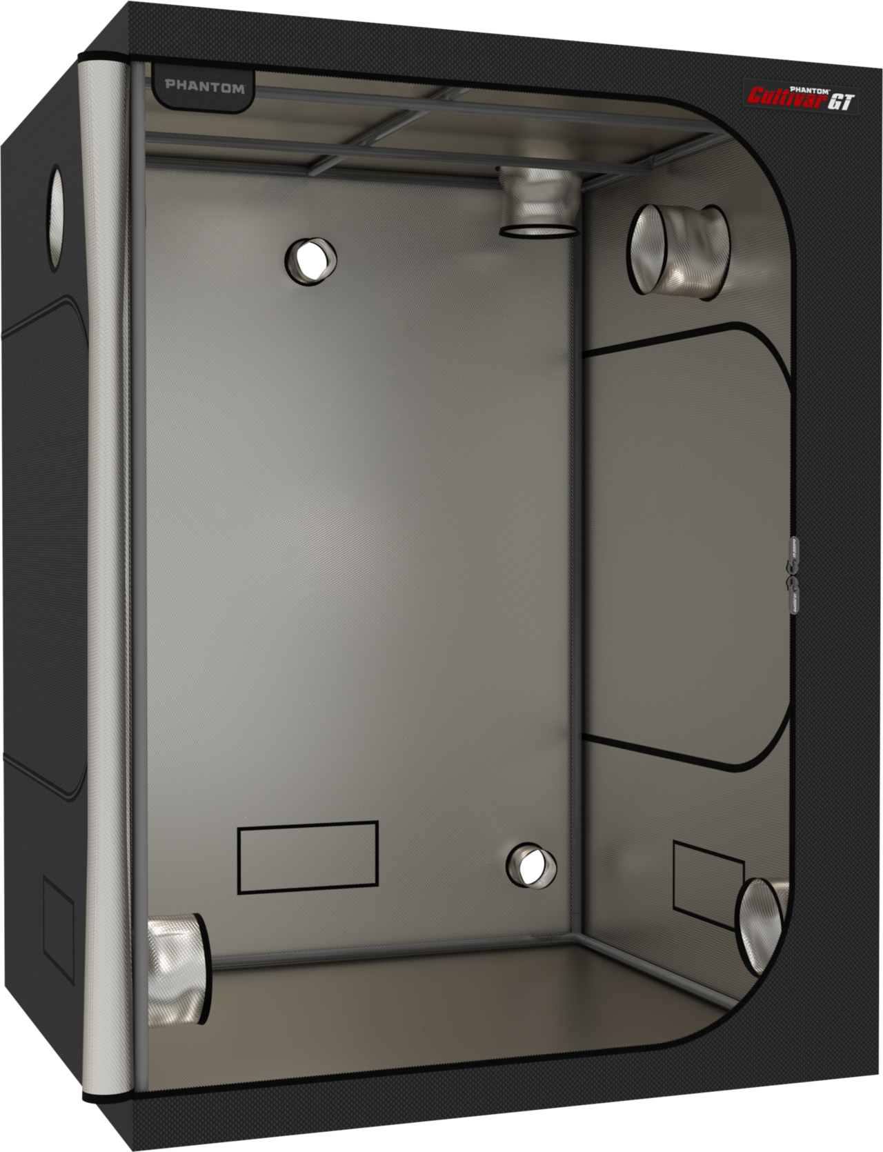 PHANTOM Cultivar GT55, 5X5 Grow Tent, 60” X 60” X 80”