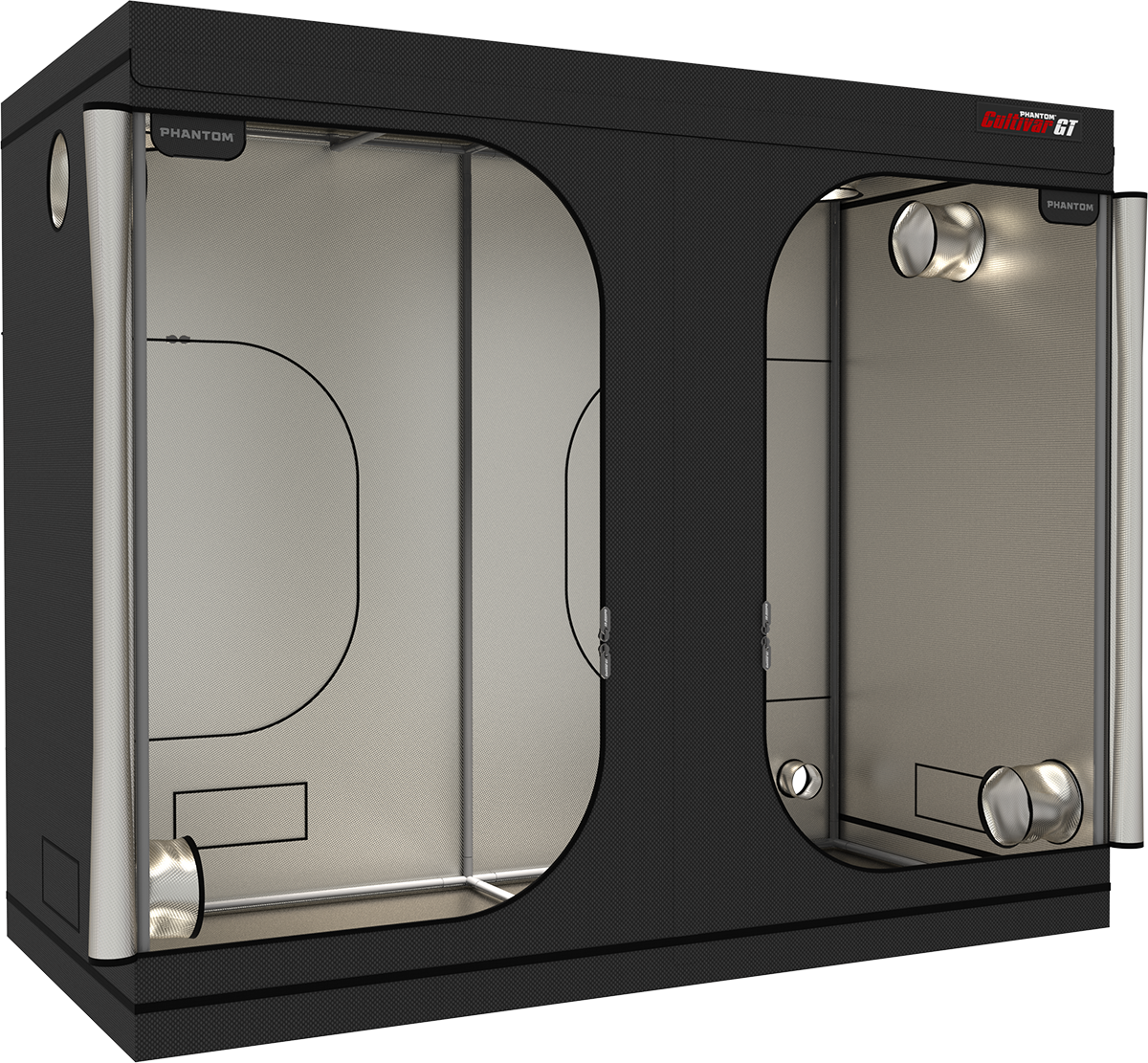 PHANTOM Cultivar GT84, 8X4 Grow Tent, 96” X 48” X 80”