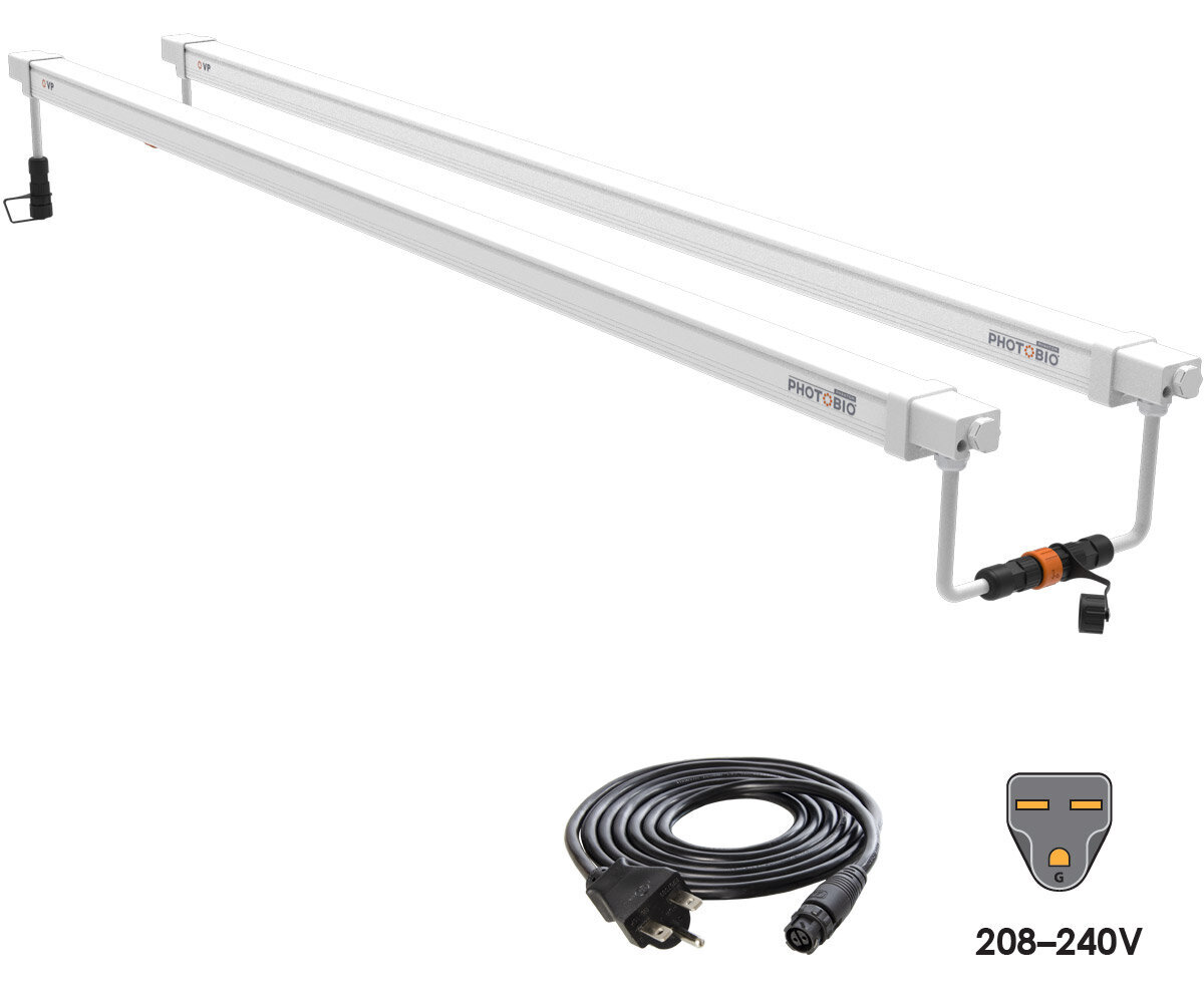 PHOTOBIO VP LED, 32W, 100-277V VE 2 Pack, (10' 208-240V Cord)