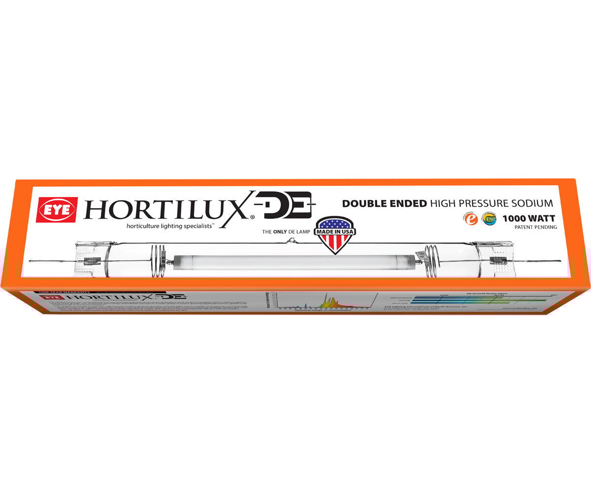 Hortilux Double-Ended High Pressure Sodium (HPS) Lamp, 1000W