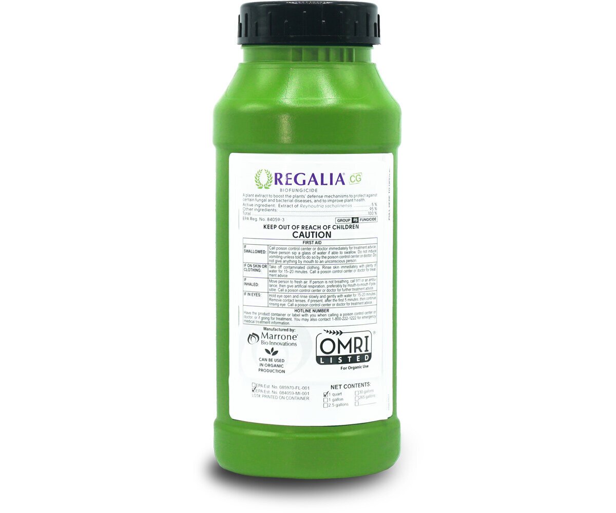 Marrone Bio Regalia CG&reg; Biofungicide, 1 qt