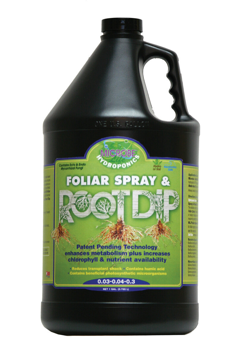 Microbe Life Foliar Spray & Root Dip, 1 qt