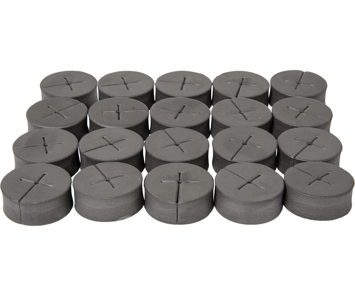 oxyCLONE oxyCERTS - 1 7/8", Black, pack of 20