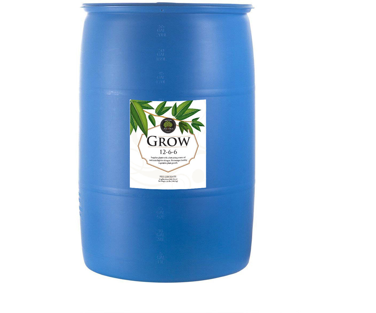 Age Old Grow, 55 gal drum