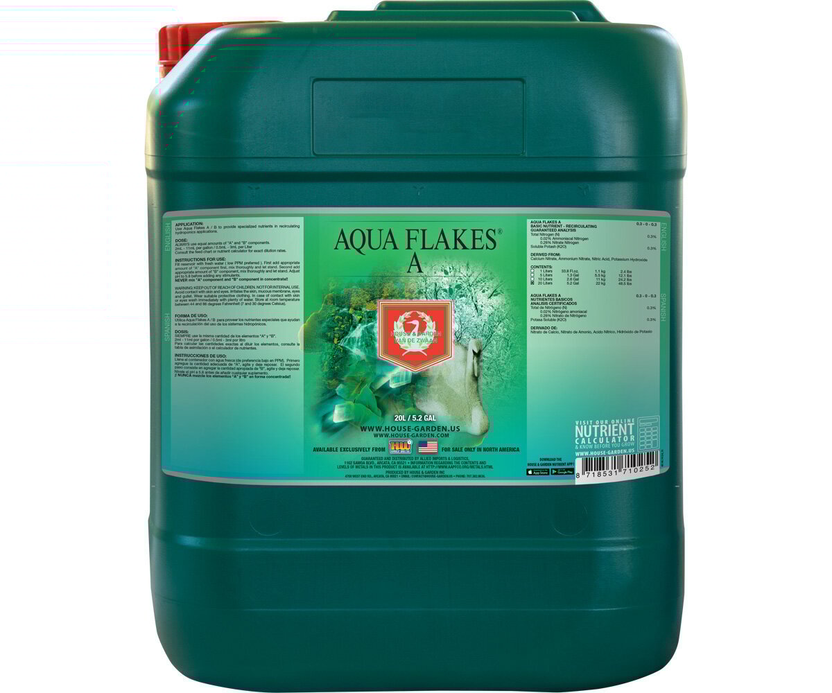 House & Garden Aqua Flakes A, 20 L