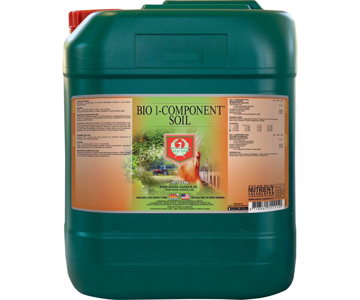House & Garden Bio 1-Component, 20 L