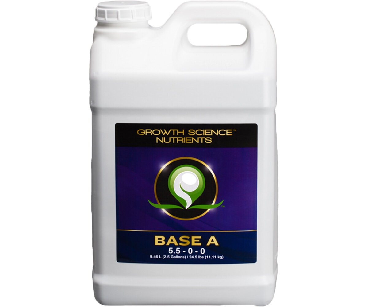 Growth Science Nutrients Base A, 2.5 gal