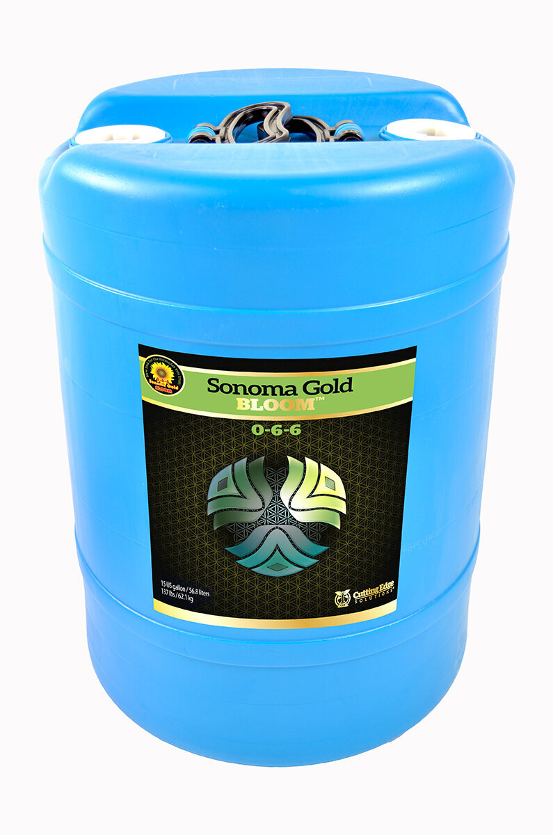 Cutting Edge Solutions Sonoma Gold Bloom, 15 gal