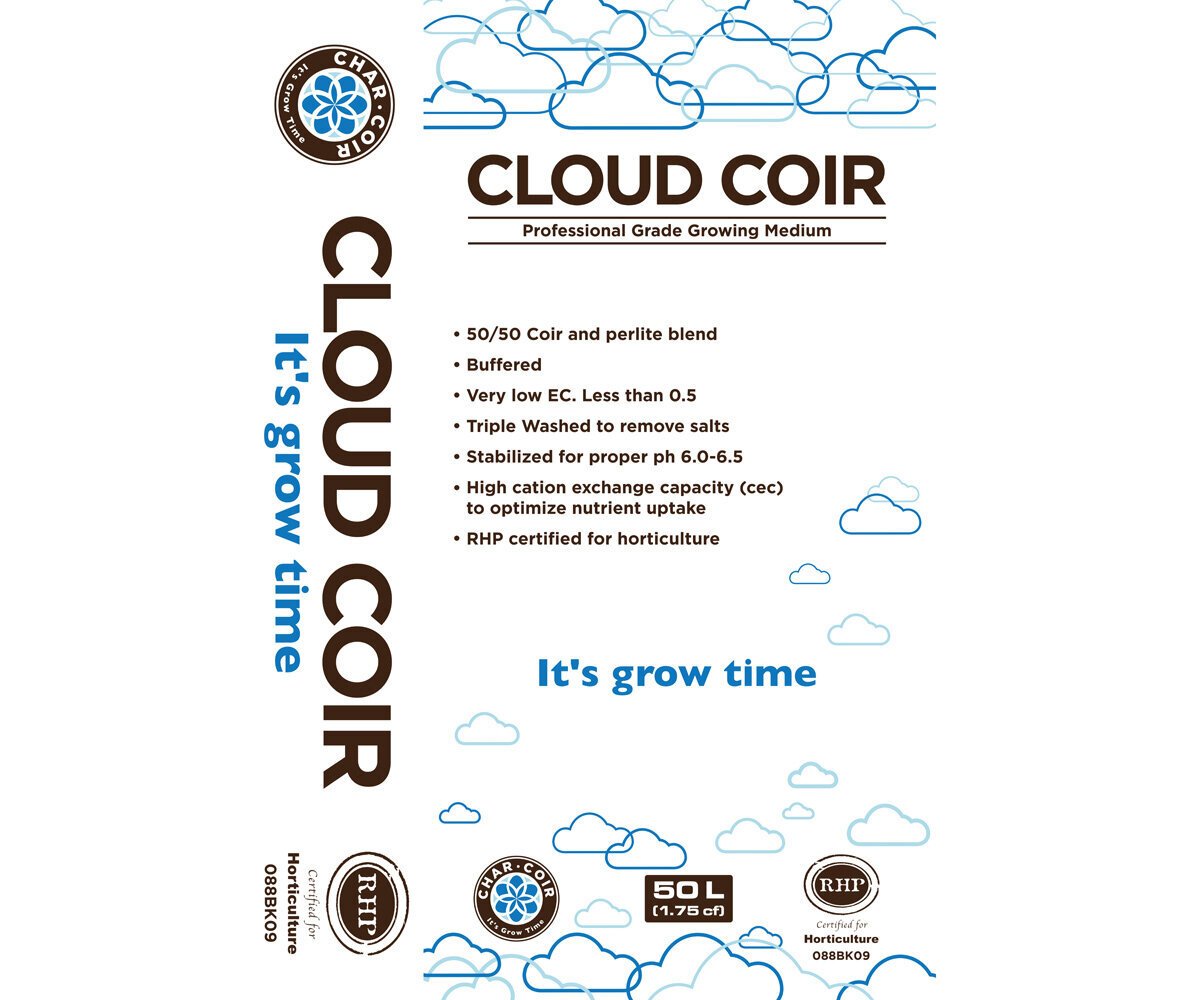 Char Coir CLOUD COIR 50/50 perlite/coco, RHP, 50 L