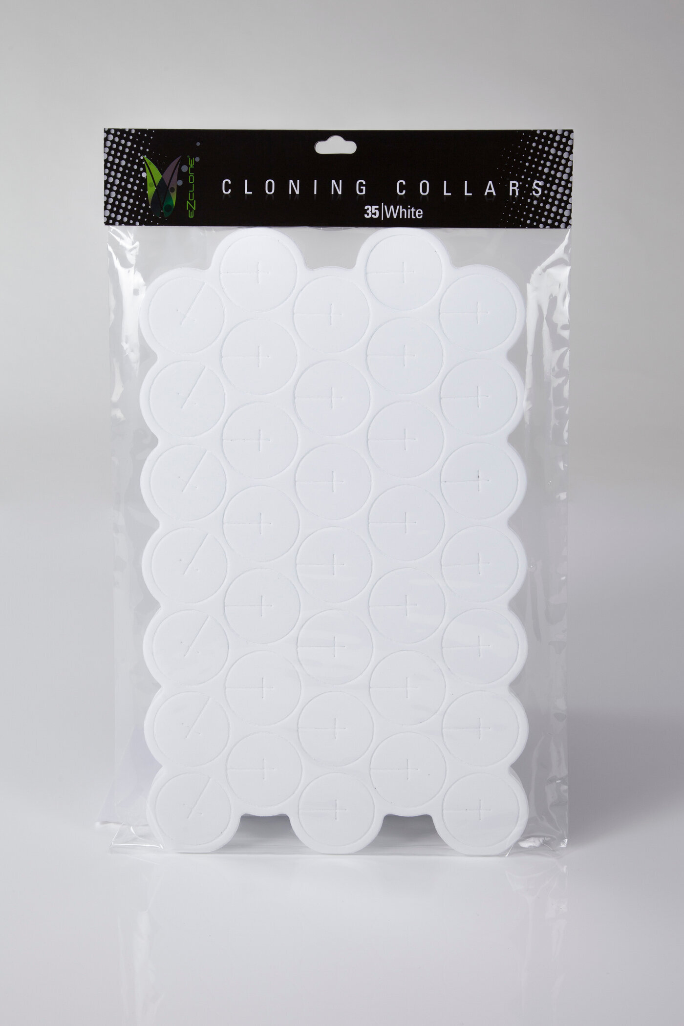 EZ-Clone Soft Cloning Collars, White, pack of 35