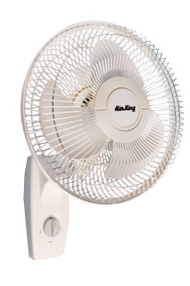 Air King 12" Oscillating Wall Mount Fan