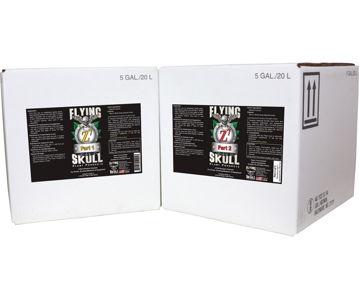 Flying Skull Z7 Enzyme Cleanser, 5 gal (part 1 & 2)