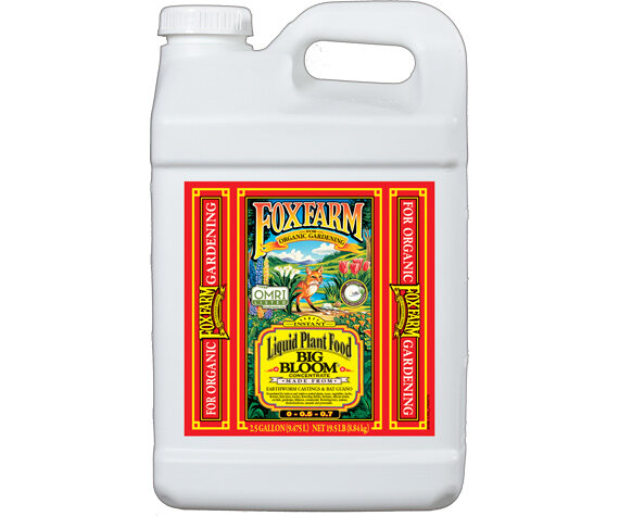 FoxFarm Big Bloom Liquid Concentrate, 2.5 gal