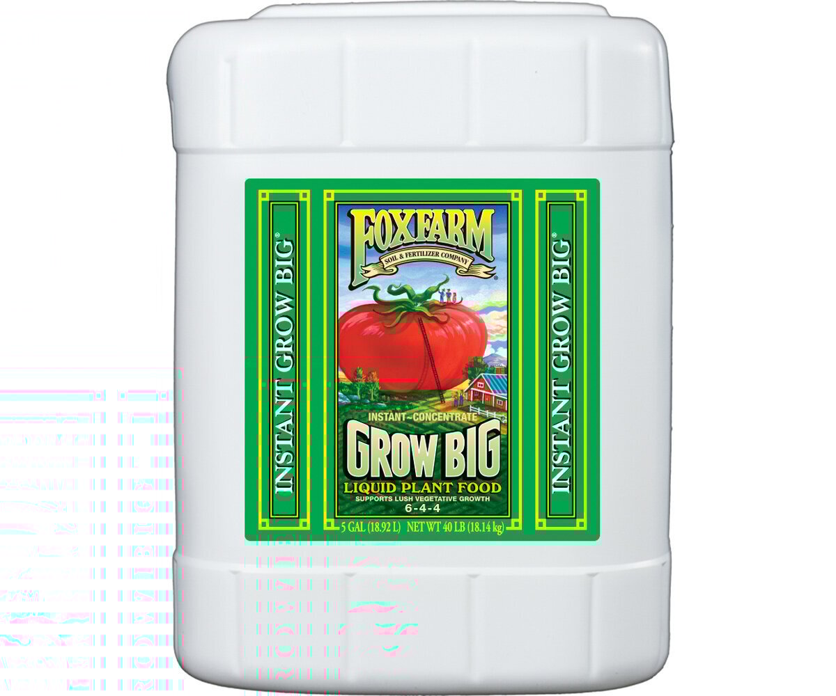 FoxFarm Grow Big&reg; Liquid Concentrate, 5 gal