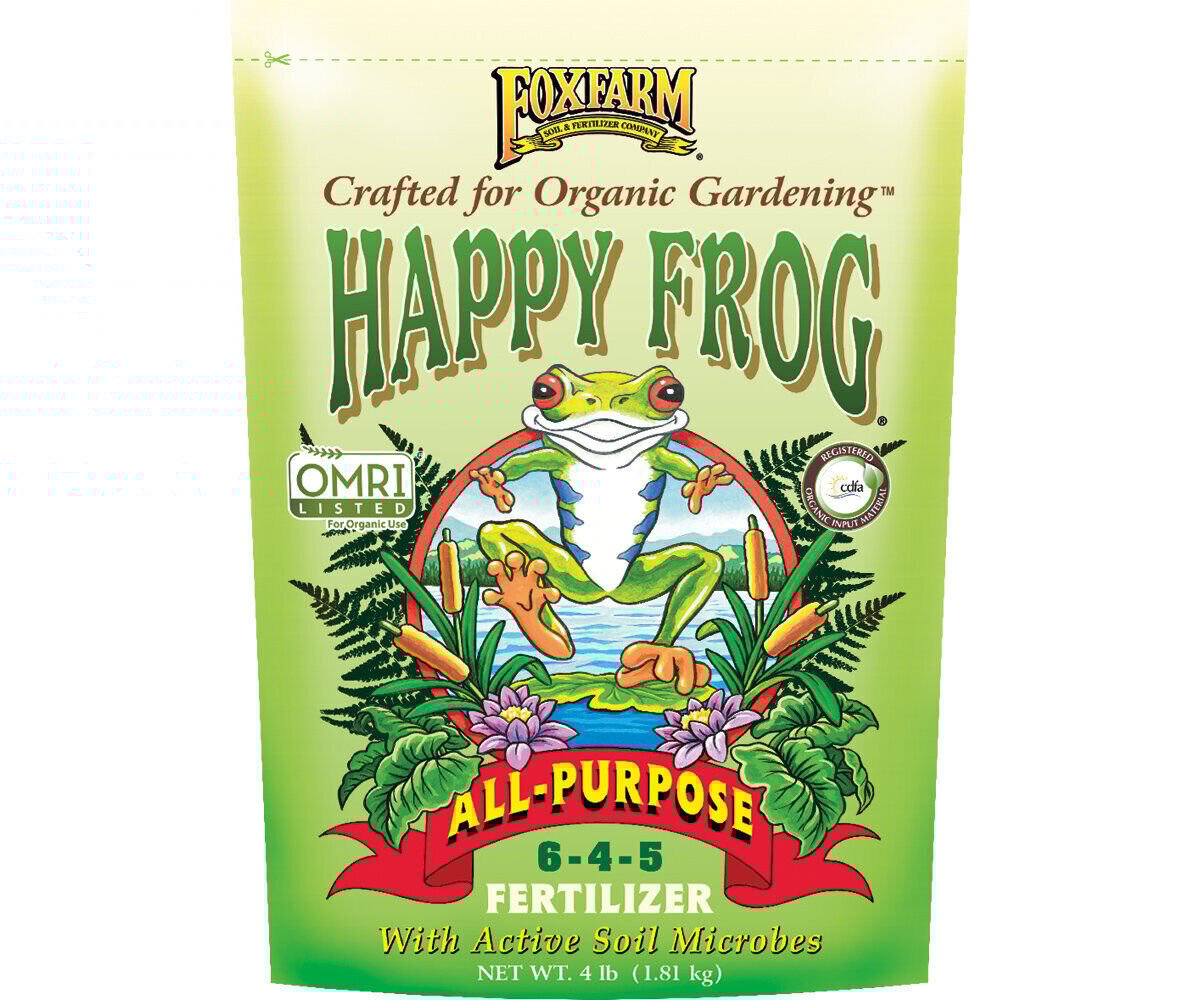 FoxFarm Happy Frog&reg; All-Purpose Fertilizer, 4 lb bag