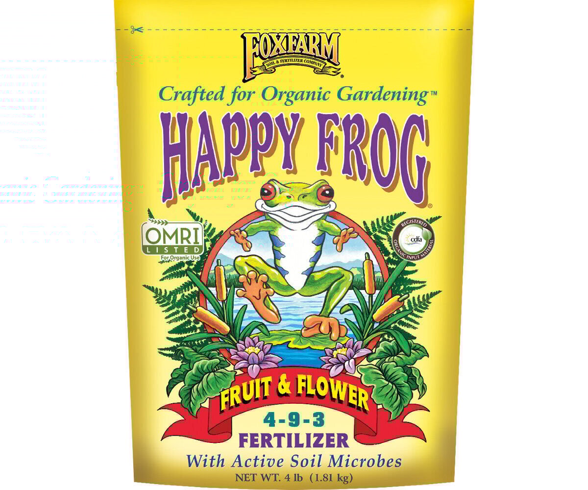 FoxFarm Happy Frog&reg; Fruit & Flower Fertilizer, 4 lb bag