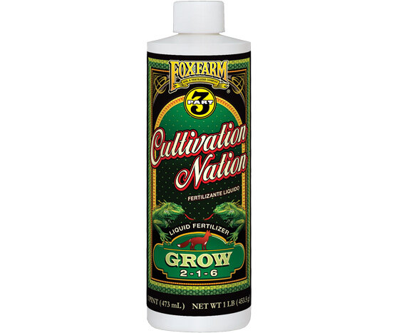 FoxFarm Cultivation Nation&trade; Grow, 1 pt